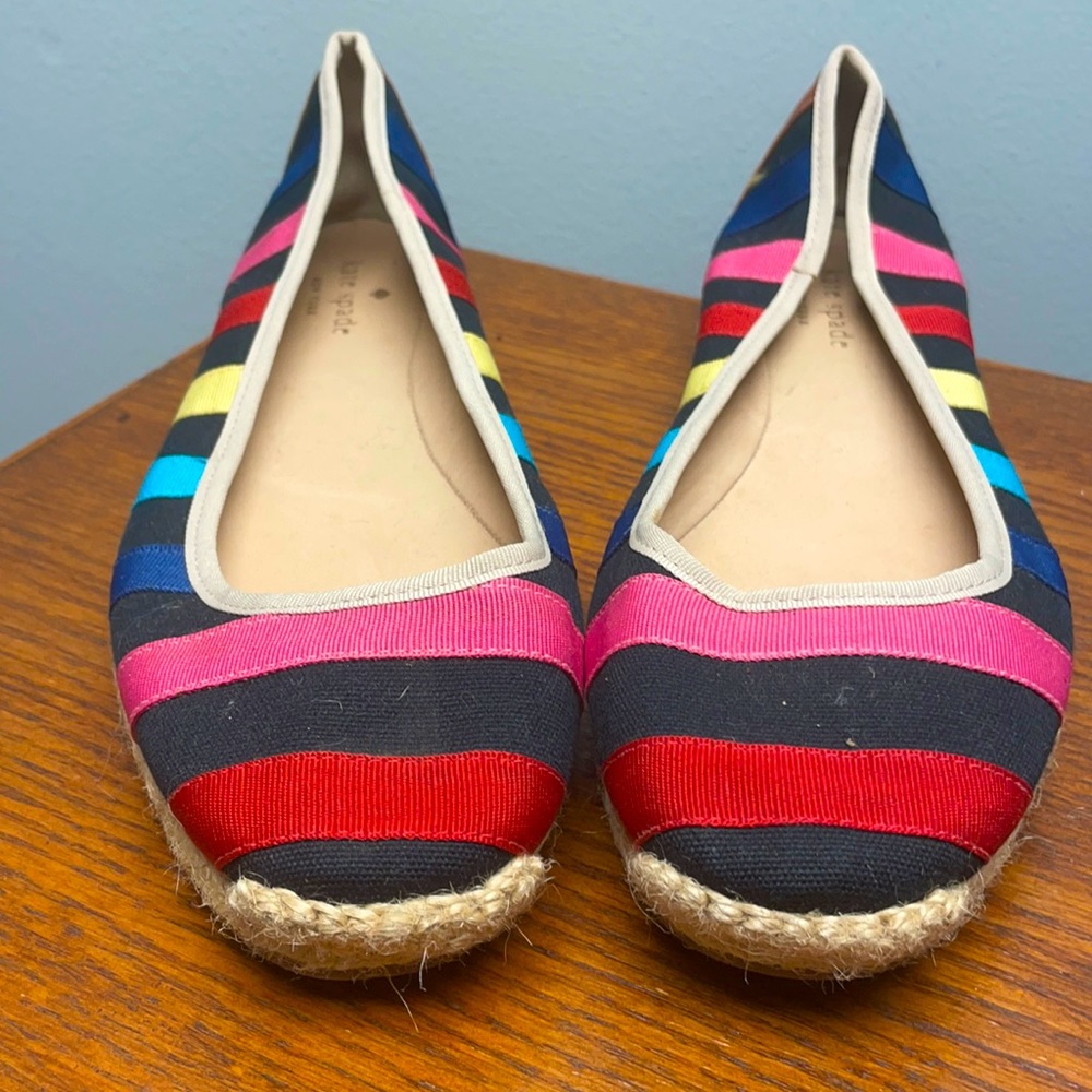 Kate spade rainbow flats